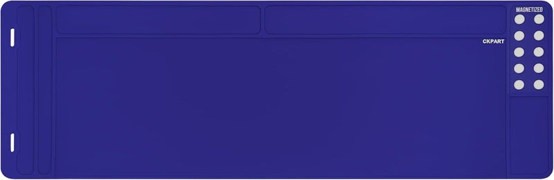 CKPART Rifle Gun Cleaning Mat, Anti-Slip Rubber Tactical Magnetic Mat, Gun Maintenance Mat,Gun Maintenance Mat for Gun Cleaning Kits 36" x 12" - Image 2